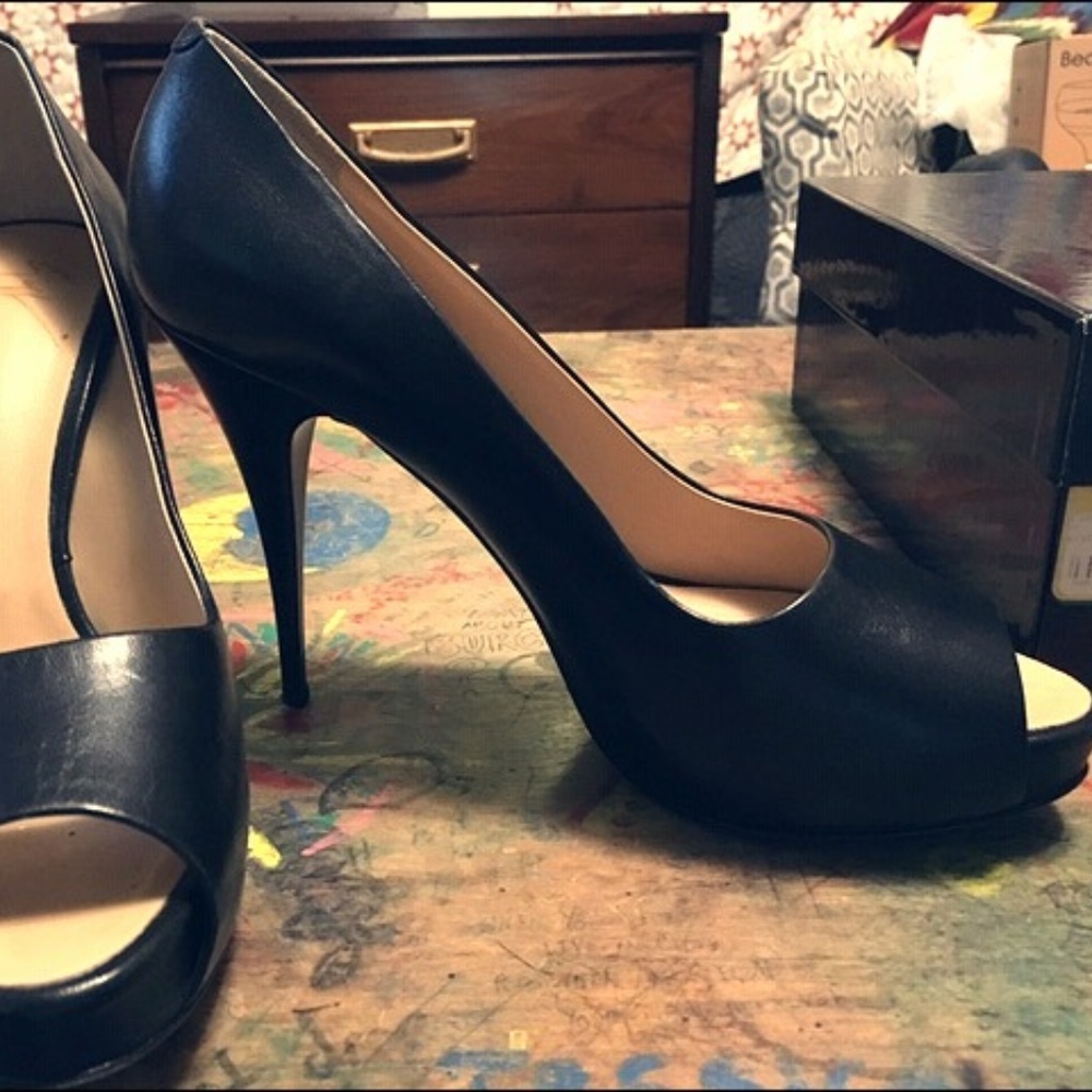 Giuseppe Zanotti Peep Toe Platform Pump